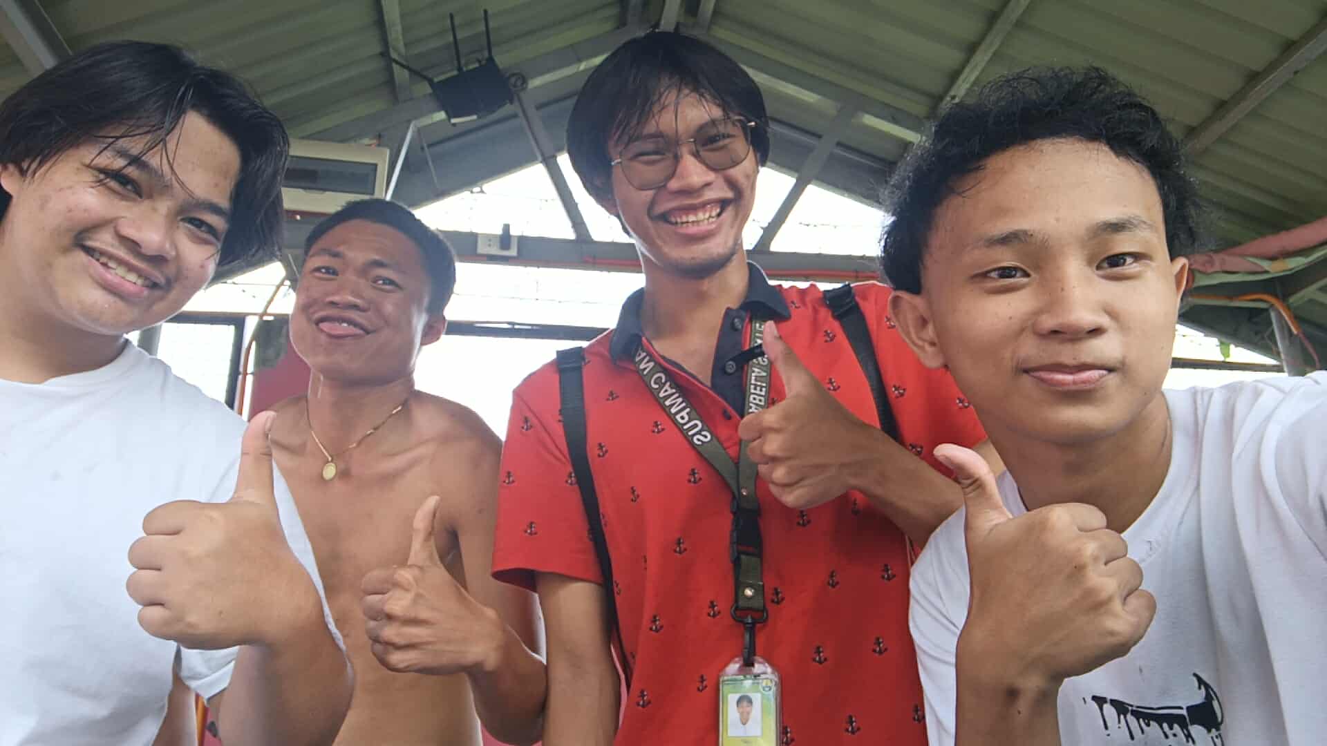 ISU Cauayan group campus hangout memory